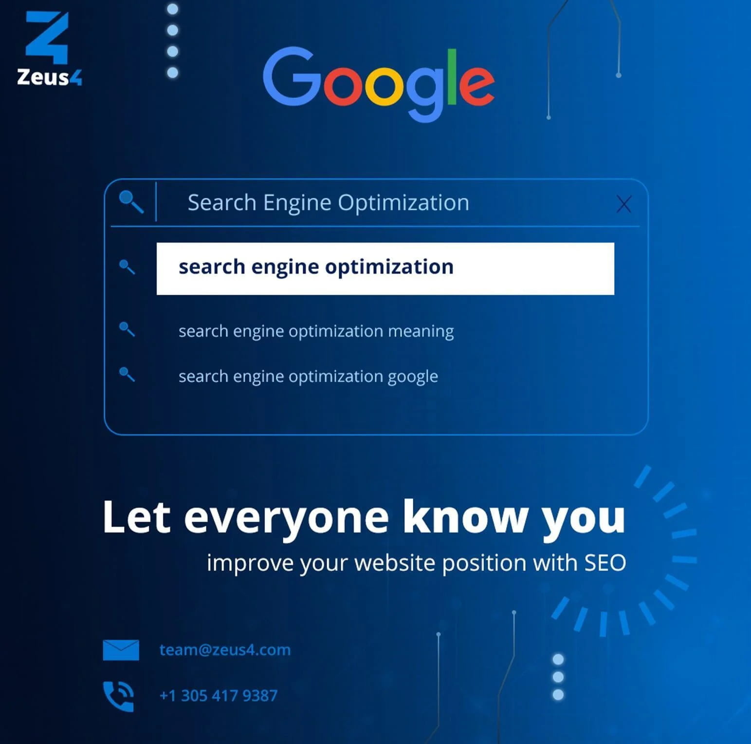 Google Search Engine Optimization