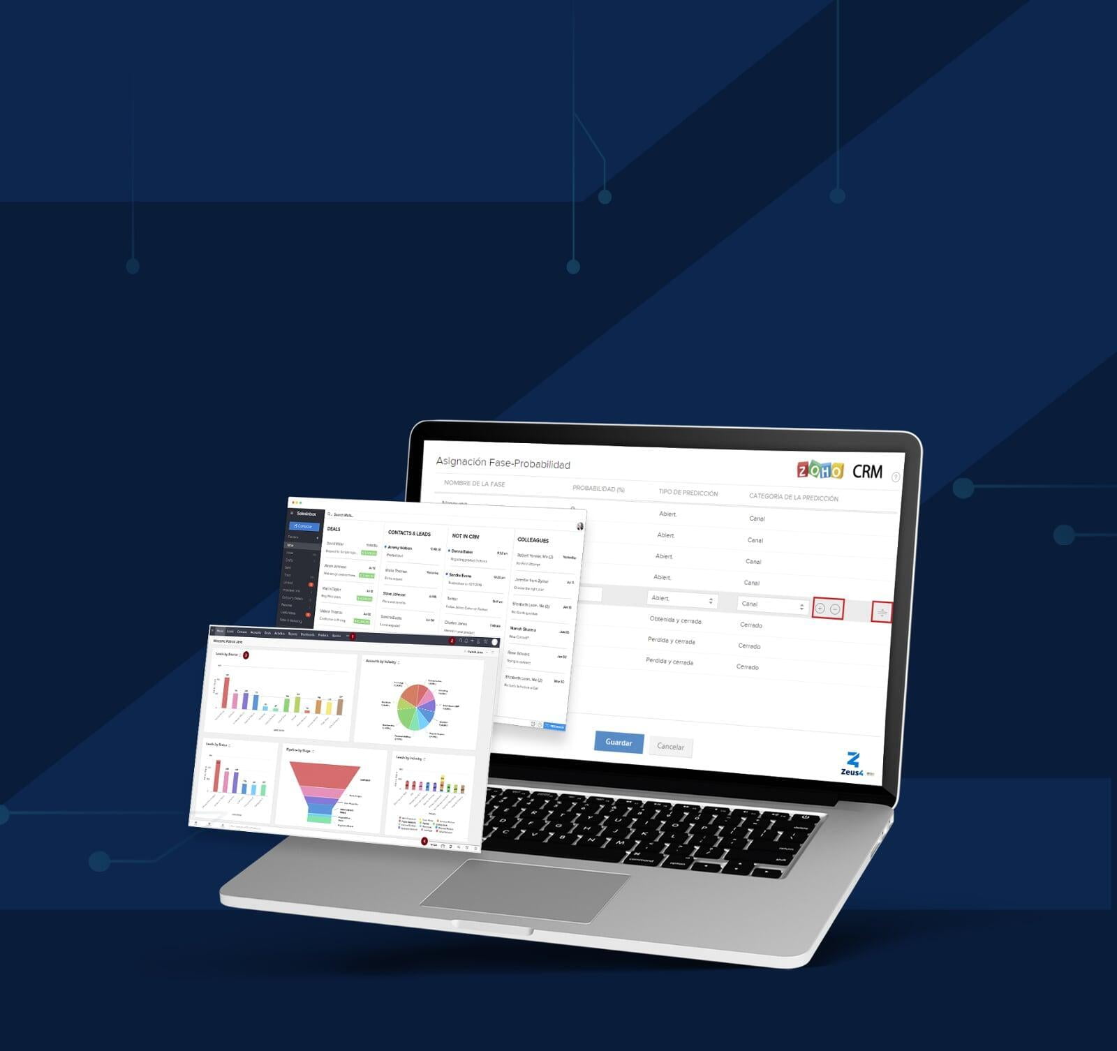 Zoho CRM and TicketSpice integration through Zapier