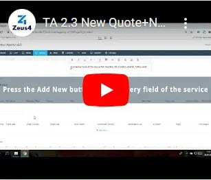 TA 2.3 Nueva cotización + Nuevo paquete